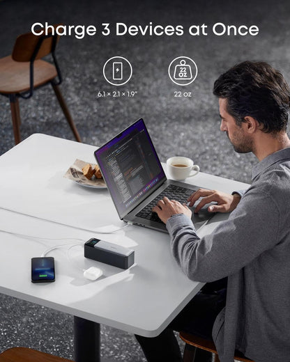 Anker Power Bank Ricarica Rapida, 737 PowerCore 24K