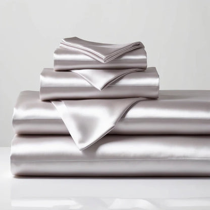 SET DI 4 PEZZI PER LETTO DI LUSSO IN SETA EGIZIANA